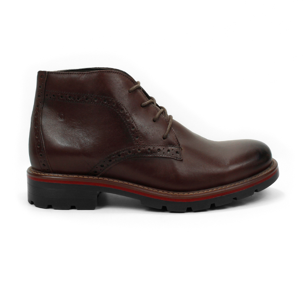 Botín Semivestir Quirelli para Hombre con corte acojinado Estilo 701306  Negro | Flexi Tienda Oficial en Línea